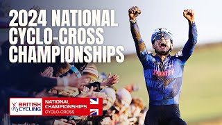 LIVE  2024 British National Cyclocross Championships  Falkirk [upl. by Salvadore]