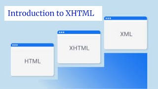 Introduction to XHTML [upl. by Harty341]