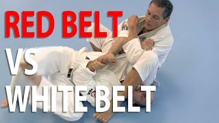 White belt challenges Grandmaster Relson Gracie [upl. by Adnomal]