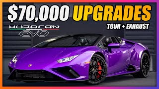 MY 2021 Lamborghini Huracan EVO RWD Spyder Walkaround Review amp EXHAUST SOUND [upl. by Vaish]