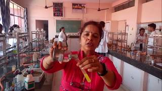 Chromyl chloride test in Lab by Seema Makhijani NEETJEE prep 2025 [upl. by Selden]