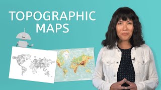 Topographic Maps  Earth Science for Kids [upl. by Analak]