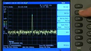 How to Measure Transmitter Frequency amp Power  N9344C N9343C N9342C HSA  Keysight Technologies [upl. by Arekahs]