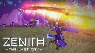 Zenith The Last City  VR MMO Launch Date Trailer [upl. by Llimaj]