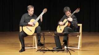 Dieci Ramelli Guitar Duo play Pavane pour une infante défunte by Ravel [upl. by Annohs335]