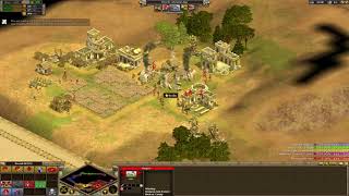 Rise of Nations  The IMPOSSIBLE 1v4 Tougher AI Attempt [upl. by Ned]