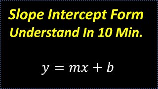 SlopeIntercept Form StepbyStep Tutorials [upl. by Odette121]