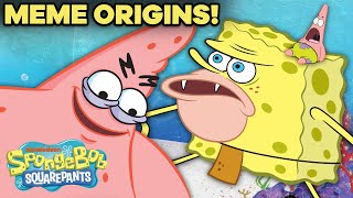 16 SpongeBob Memes Original Scenes and Context 👛 [upl. by Ahsi]