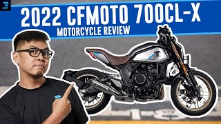 2022 CFMOTO 700CLX  Motorcycle Review [upl. by Nilrev]