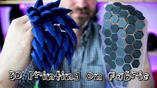 How to 3D Print on Fabric for Cosplay  How To  3D Printing on Fabric [upl. by Bostow]