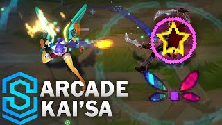 Arcade KaiSa Skin Spotlight  League of Legends [upl. by Yelik103]