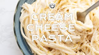 10Minute Cream Cheese Pasta [upl. by Stauder]