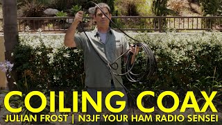 Quick Tip  Coiling Coax  Ham Radio Outlet [upl. by Trinity]