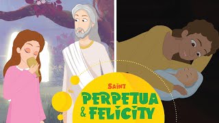 Story of Saints Perpetua and Felicity  Stories of Saints  EP83 [upl. by Econah545]