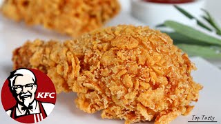 KFC Style Fried Chicken Recipe  How To Make Crispy Fried Chicken At Home [upl. by Enitsrik]