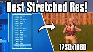 The NEW Stretched Resolution Every Pro Is Using  Fortnite Battle Royale [upl. by Ateerys661]