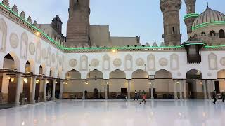 Jamia Azhar Mosque Misr Egypt with Azan  Al Azhar University [upl. by Surovy]