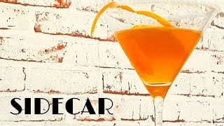 SIDECAR COCKTAIL Recipe [upl. by Azeria]