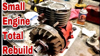 Small Engine Total Rebuild A Complete Guide [upl. by Ahron]