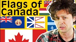 All about Canadas provincial flags [upl. by Aevin960]