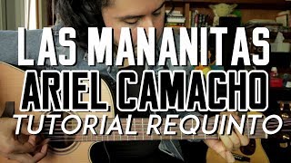 Las Mañanitas  estilo Ariel Camacho  Tutorial  REQUINTO  Como tocar en Guitarra [upl. by Balough]