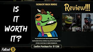 Fallout 76 Fasnacht Mask Bundle [upl. by Wieren633]