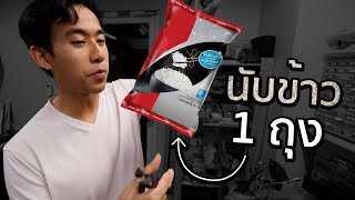 ข้าว 1 กิโลมีกี่เมล็ด [upl. by Haeel]