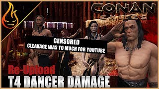 The Strongest Tier 4 Entertainer Conan Exiles 2020 Thrall Damage ReUpload [upl. by Helsa]