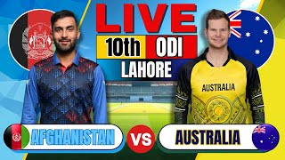 🔴 Live Afghanistan vs Australia 10th ODI Live Match Score today  AFG vs ENG Cricket  CT 2025 [upl. by Pruter422]