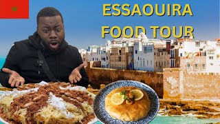 Epic MOROCCO Food Tour in ESSAOUIRA [upl. by Bertasi]