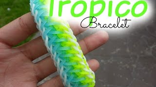 Tropico Bracelet Loom  How To [upl. by Linc]