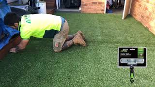 How To Install Turf On A Hard Surface [upl. by Ian]