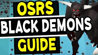 The Ultimate Black Demon Slayer Guide OSRS [upl. by Issiah]