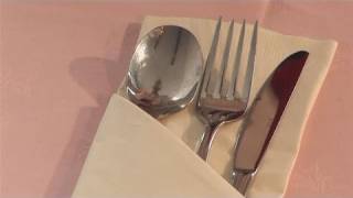 How To Do Paper Napkin Folding [upl. by Sells623]