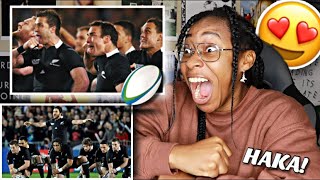 AMERICAN REACTS TO RUGBY HAKA FOR THE FIRST TIME 🤯🔥  Favour [upl. by Franzoni]