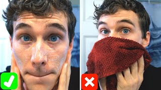 How to Wash Your Face PROPERLY for Healthy Skin and Eyelashes [upl. by Barbur]