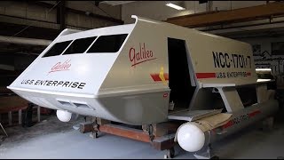 Star Trek Galileo Shuttlecraft – How It Was Restored To Flight Status [upl. by Refinaj]