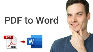 How to Convert PDF to Word [upl. by Chretien361]