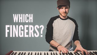 How to know which fingers to use when playing piano For beginners [upl. by Aiset]