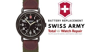 Swiss Army Cavalry Old Battery Replacement [upl. by Ellenyl765]