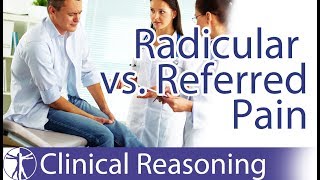 Lumbar Radicular Pain vs Referred Pain [upl. by Adnala]