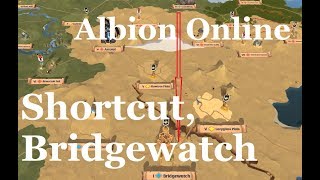 Albion Online  Caerleon to Bridgewatch fast almost safely [upl. by Vigor881]