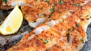 Oven Baked Cod Fish Fillets  How to make Cod Fish  Lets Eat Cuisine [upl. by Neve889]