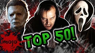 Top 50 Scariest Horror Movie Scenes of ALL TIME [upl. by Dnomsad]