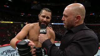 UFC 239 Jorge Masvidal Octagon Interview [upl. by Lasyrc]