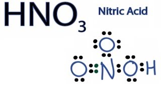 HNO3 Lewis Structure  How to Draw the Lewis Structure for HNO3 [upl. by Norra]