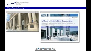 Deutsche Börses webcast on transaction reporting under MiFID IIMiFIR [upl. by Elocon900]