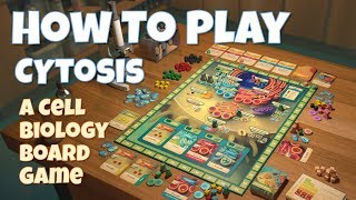 How To Play  Cytosis A Cell Biology Board Game by John Coveyou [upl. by Kathryne731]