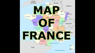 MAP OF FRANCE [upl. by Mirak]