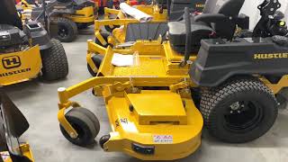 2021 Hustler Turf Mower Selection Review and Walkthrough [upl. by Buddie]